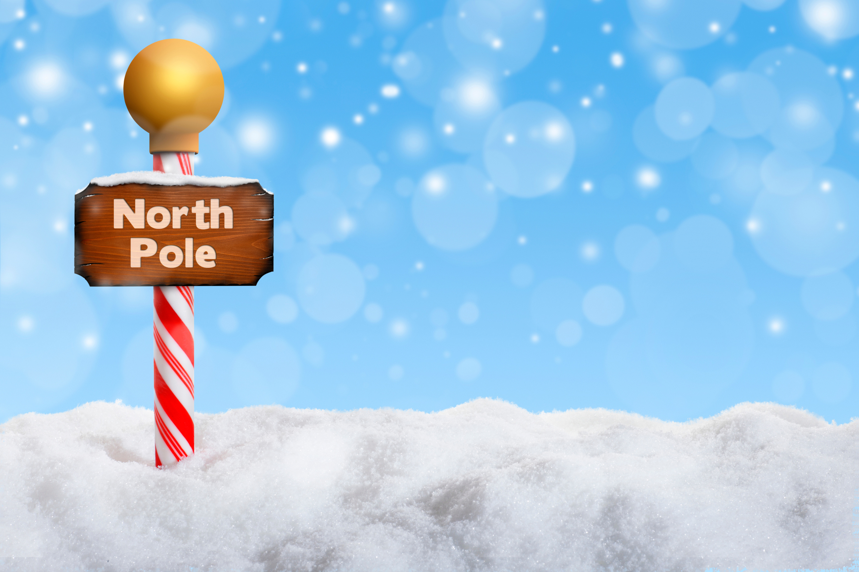 North Pole Sign